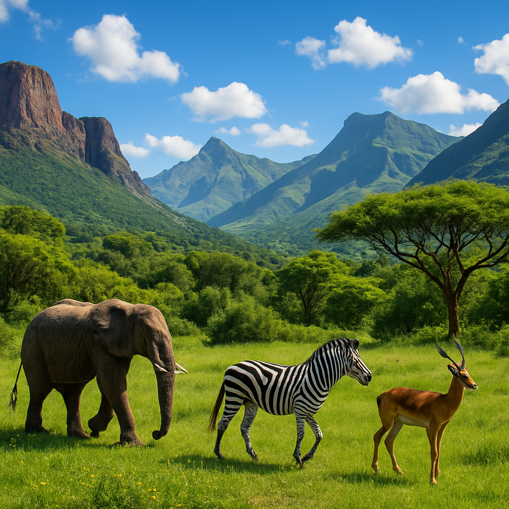 Beautiful landscape of South Africa
