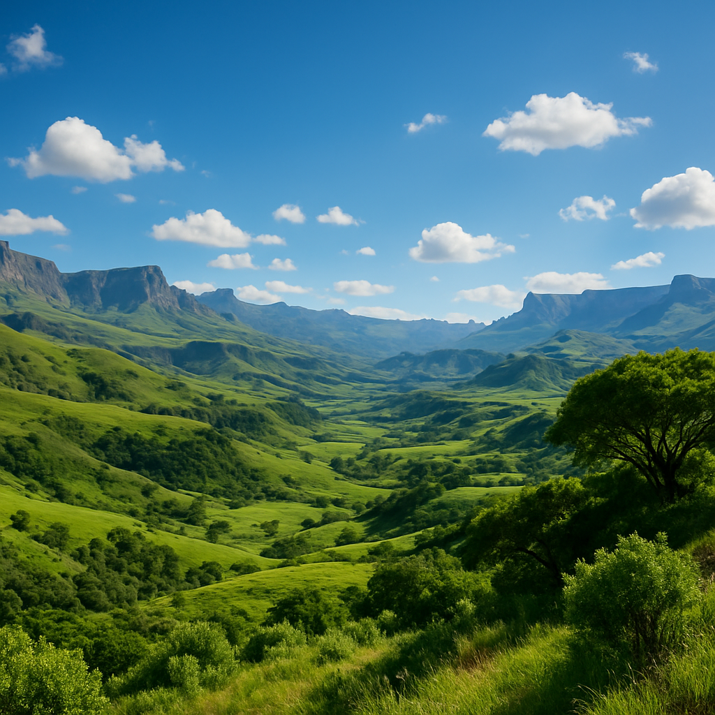 Stunning landscape of South Africa