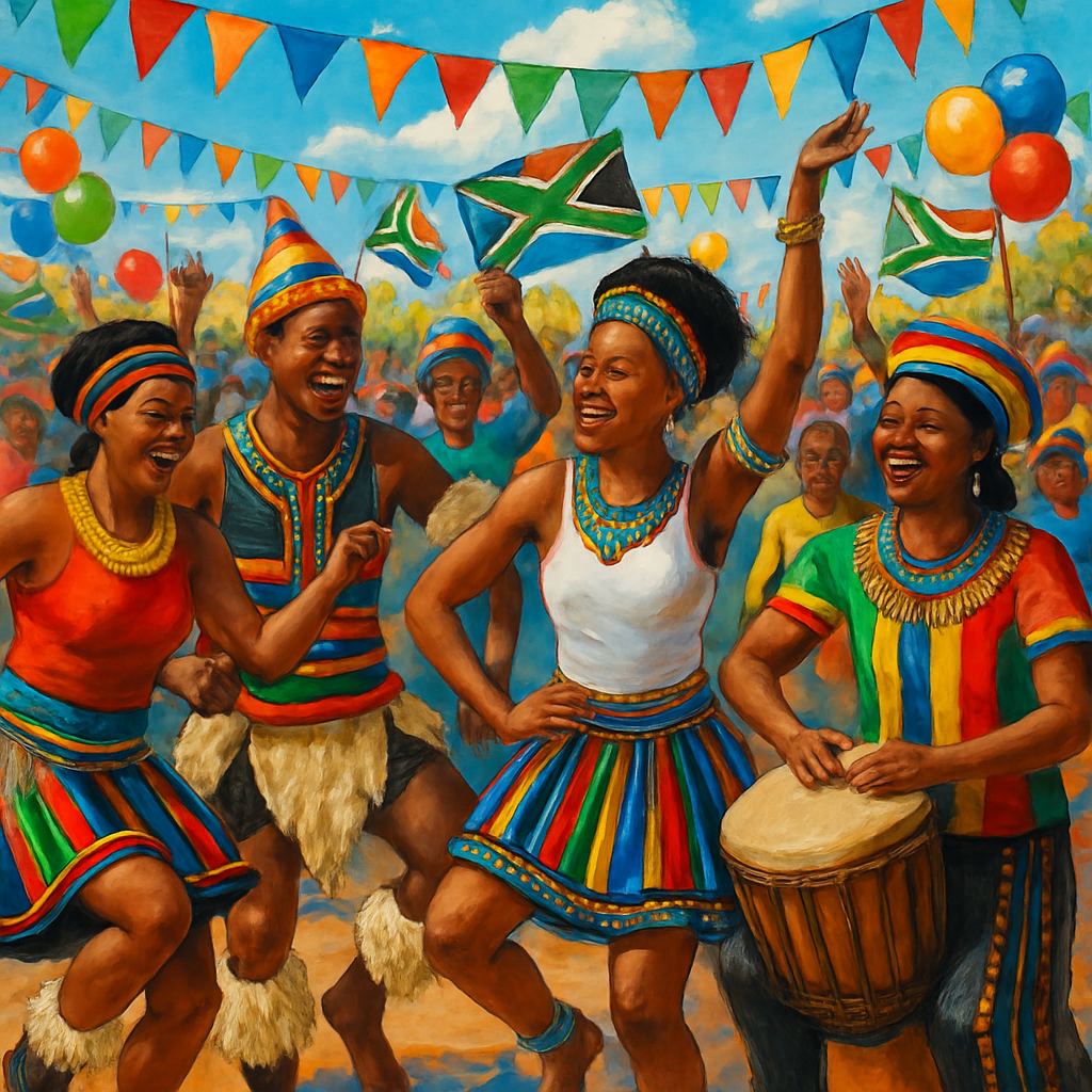 Vibrant festival in South Africa