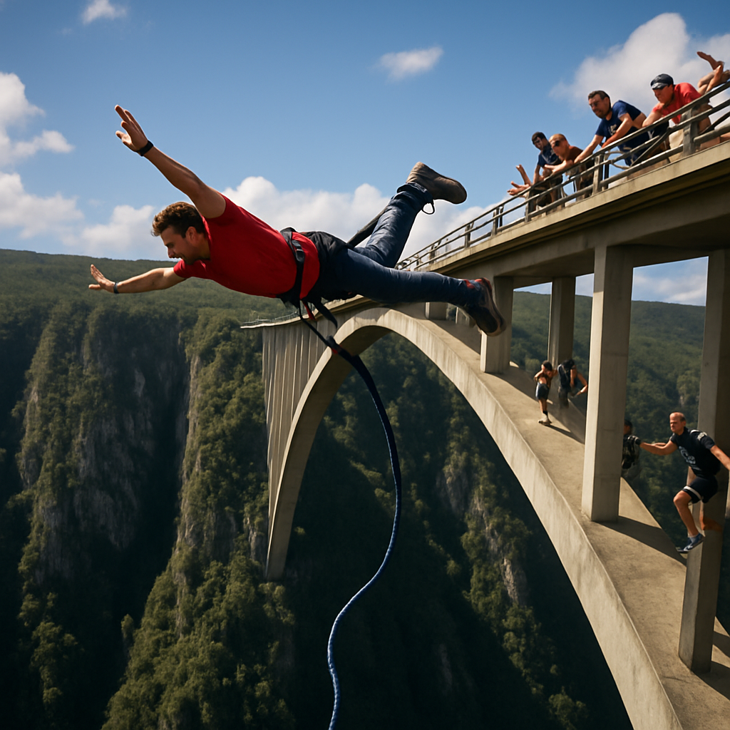 Bungee Jumping at Bloukrans Bridge